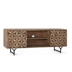 Wohnen Sideboards & Kommoden|Tv & Hifi-Möbel*Design TV Lowboard mit toller Frontgestaltung - Omany