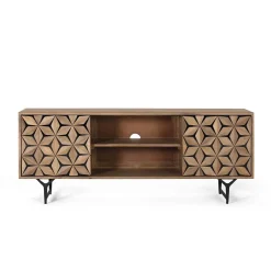 Wohnen Sideboards & Kommoden|Tv & Hifi-Möbel*Design TV Lowboard mit toller Frontgestaltung - Omany