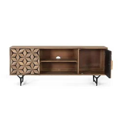 Wohnen Sideboards & Kommoden|Tv & Hifi-Möbel*Design TV Lowboard mit toller Frontgestaltung - Omany