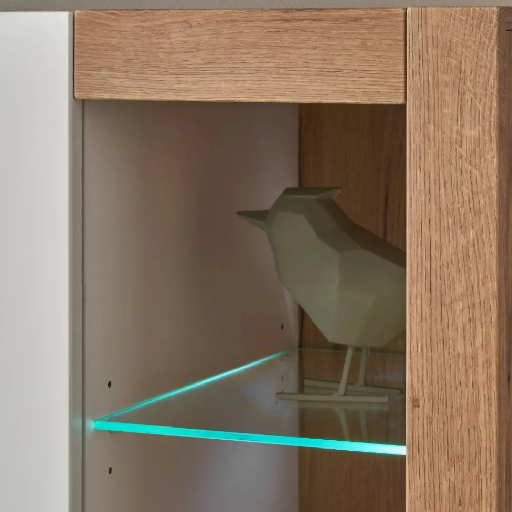 Wohnen Design TV-Lowboard mit vier offenen Fächern - Adejano