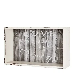 Wohnen Design Wandregal Mero in Weiß