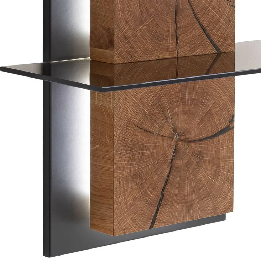 Wohnen Design Wandregal mit Beleuchtung - Drinidad