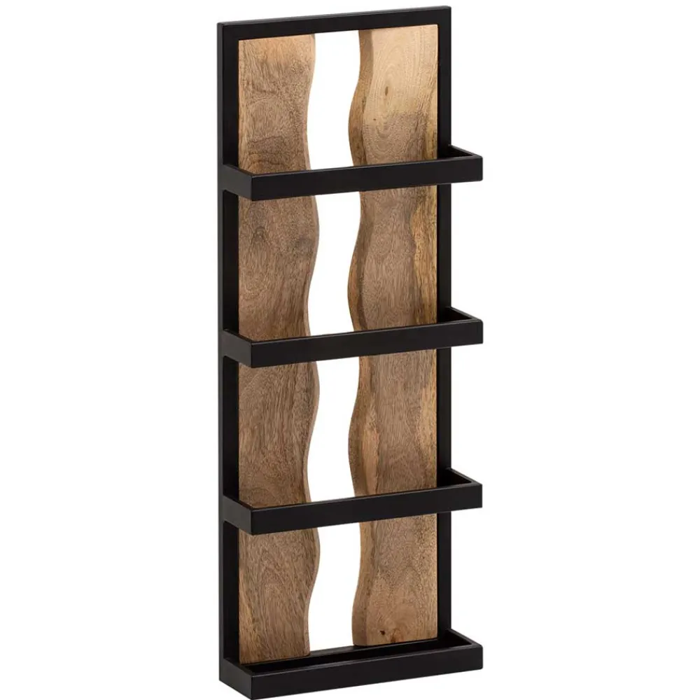 Wohnen Design Wandregal mit vier Ablagen - Heraklion