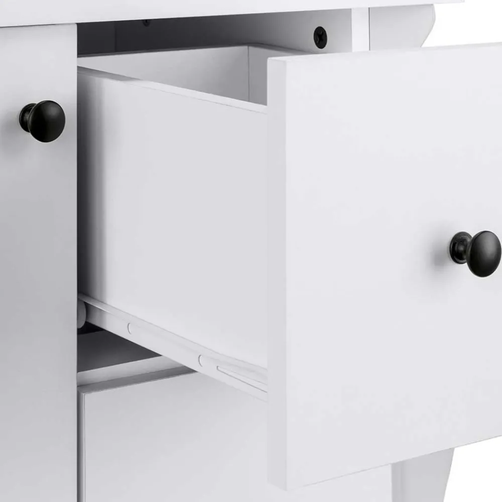 Wohnen Waschtisch|Waschbeckenunterschränke*Design Waschbecken-Unterschrank in Weiß - Besi