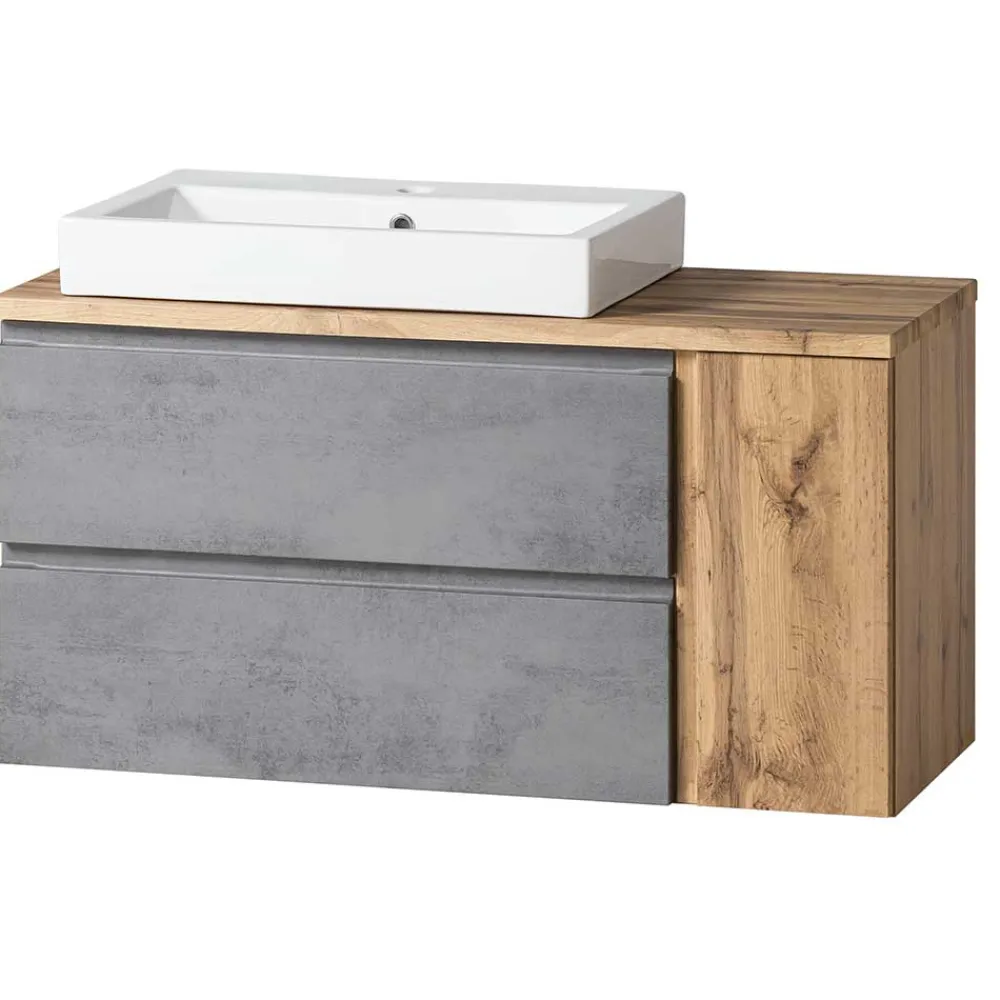 Wohnen Design Waschtisch mit Aufsatzbecken - Mia