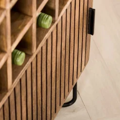 Wohnen Design Weinschrank mit 15 Flaschenfächern - Baina