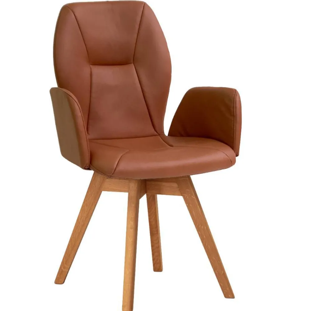 Wohnen Design-Armlehnstuhl mit Drehfunktion - Zagavi