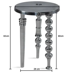 Wohnen Telefontische*Design-Beistelltisch aus Aluminium - Coway