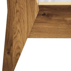 Wohnen Retro Möbel*Designbett aus Holz Wildeiche - Hardus