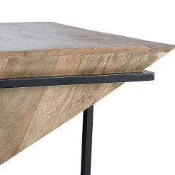 Wohnen Design-Couchtisch aus Mangobaum Massivholz - Rovakis