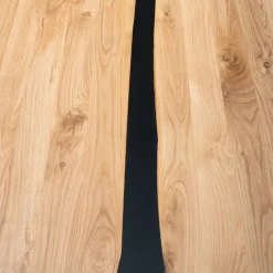 Wohnen Design-Eichentisch mit Buchenholz-Spidergestell - Drakura