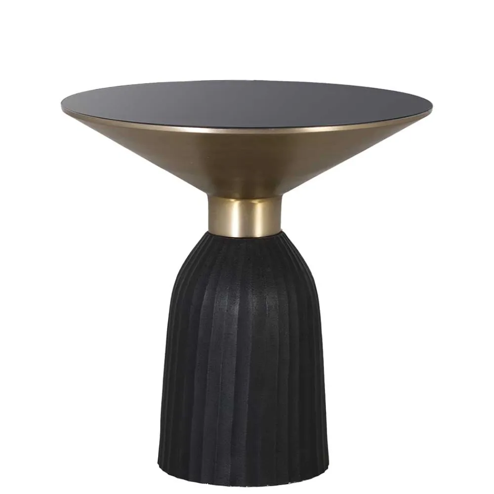 Wohnen Couchtisch|Retro Möbel*Designer Couchtisch aus Glas und Aluminium - Coralla