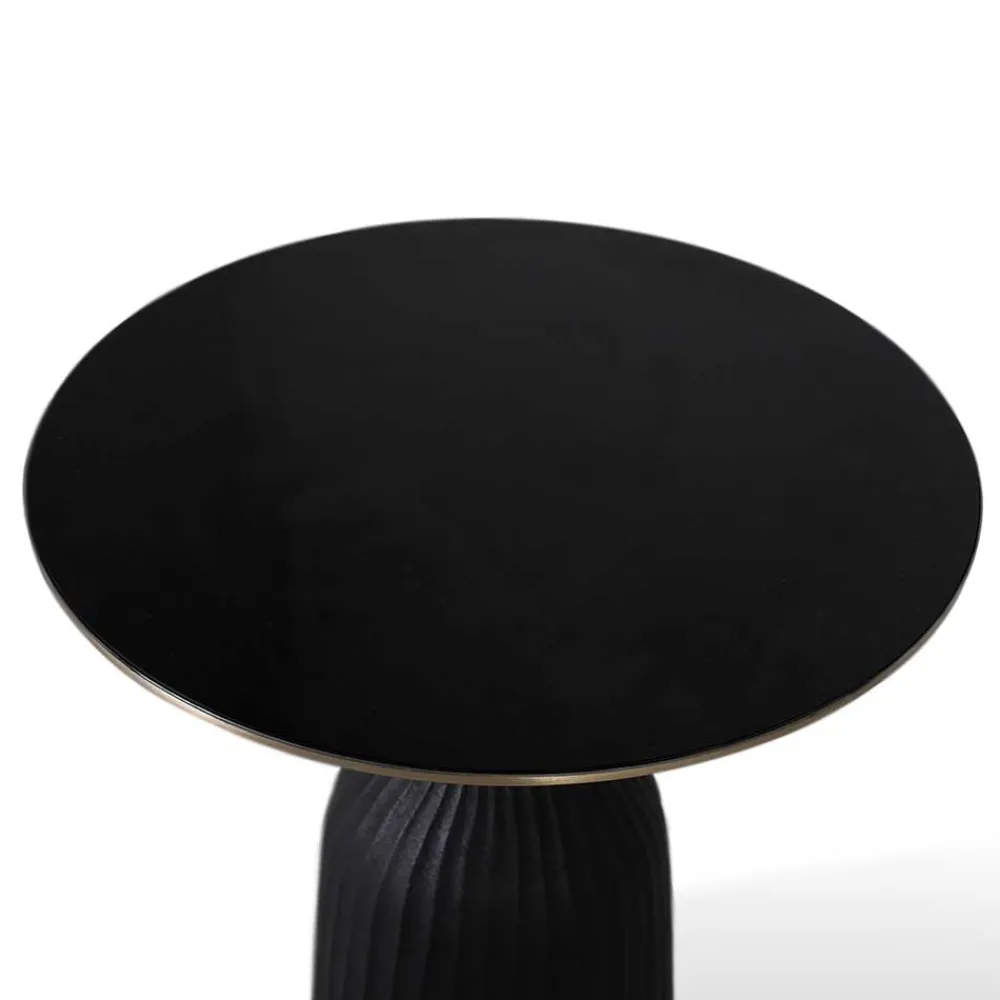 Wohnen Couchtisch|Retro Möbel*Designer Couchtisch aus Glas und Aluminium - Coralla