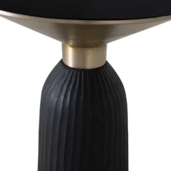 Wohnen Couchtisch|Retro Möbel*Designer Couchtisch aus Glas und Aluminium - Coralla