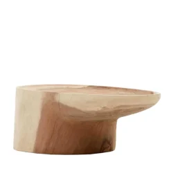 Wohnen Designer Couchtisch aus Mungur Massivholz - Stanza