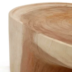 Wohnen Designer Couchtisch aus Mungur Massivholz - Stanza