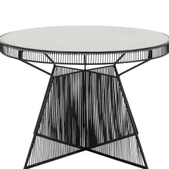 Wohnen Designer Couchtisch mit Marmorplatte - Imraca