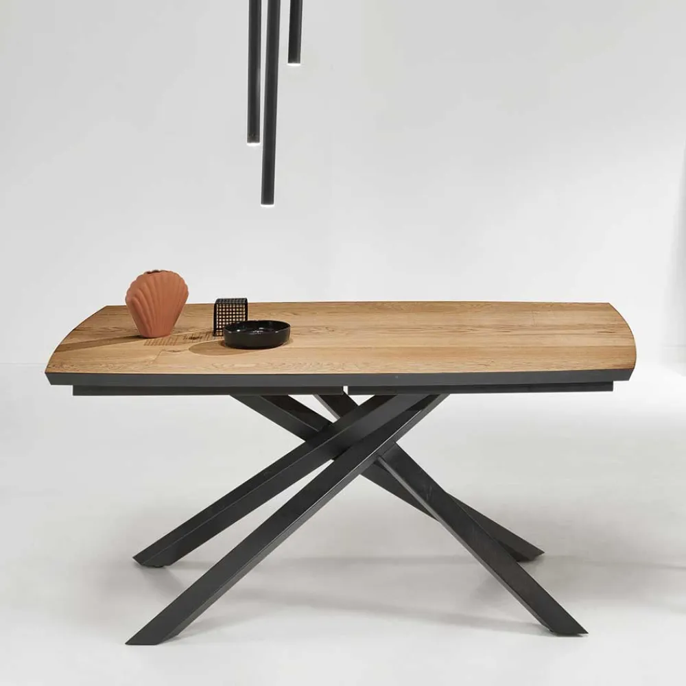 Wohnen Designermöbel*Designer Esstisch mit Mikado Fußgestell - Autonum