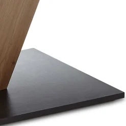 Wohnen Schwarze Möbel*Designer Säulentisch in Wildeiche NB - Craig