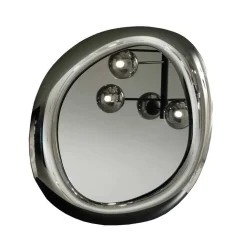 Wohnen Glasmöbel|Spiegel*Designer Wandspiegel in Rauchgrau - Bostina