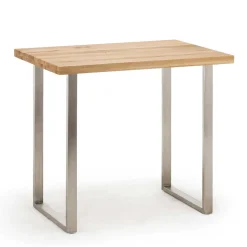 Wohnen Massivholzmöbel|Loft Möbel*Designer 120x80 Bartisch aus Wildeiche - Alamo