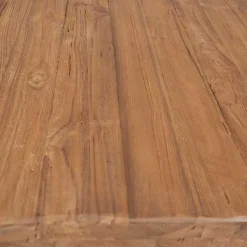 Wohnen Braune Möbel|Loft Möbel*Design-Esstisch aus Altholz Teak - Canarie