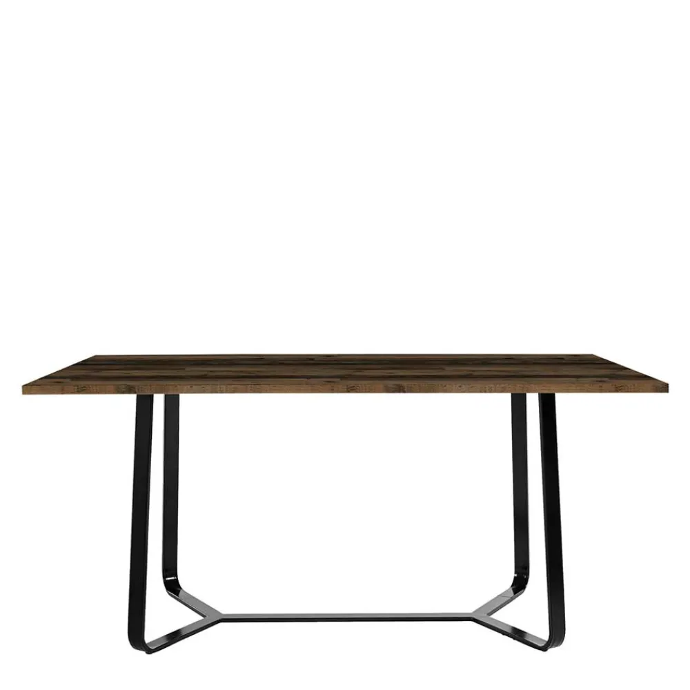 Wohnen Design-Esstisch in Altholz Optik - Ponzet