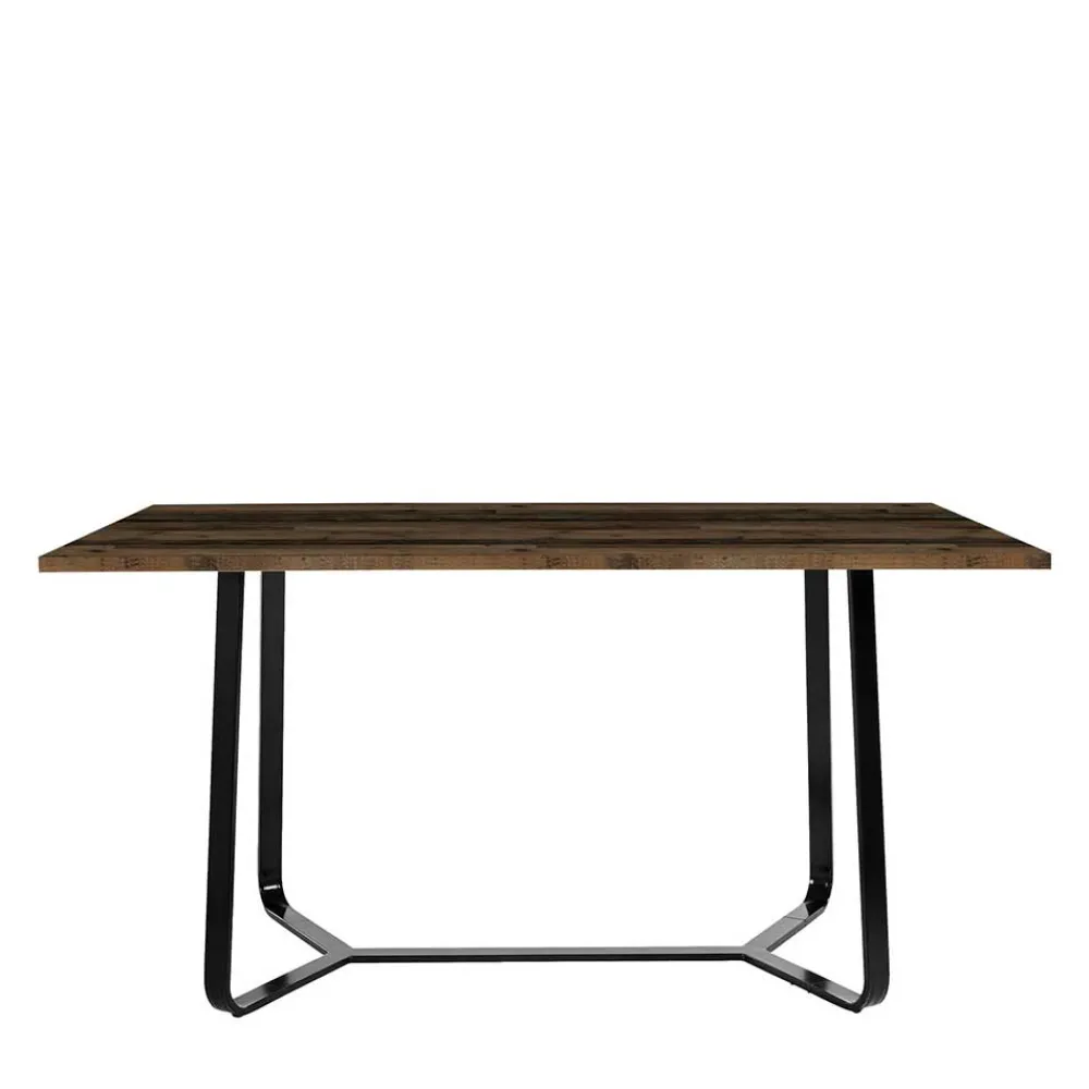 Wohnen Design-Esstisch in Altholz Optik - Ponzet