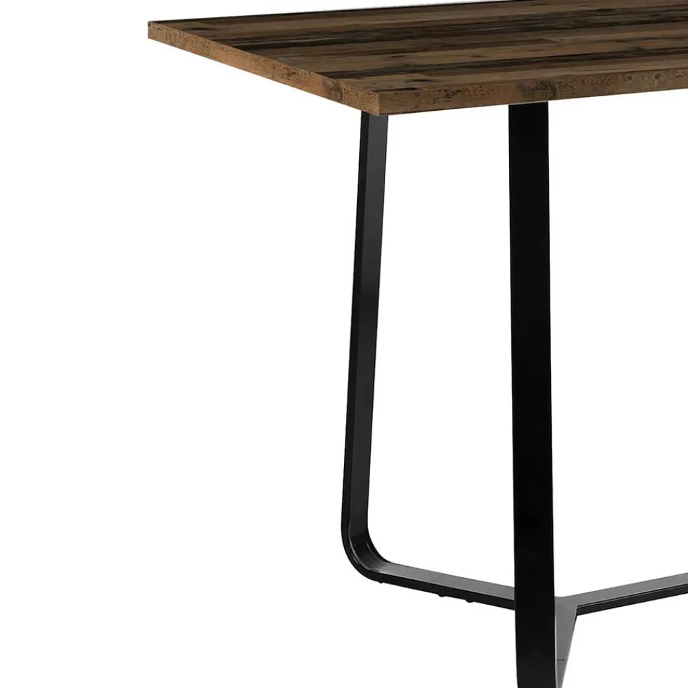 Wohnen Design-Esstisch in Altholz Optik - Ponzet