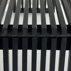 Wohnen Schuhschränke|Küchenbänke*Design-Garderobenbank in Schwarz - Andarina