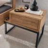 Wohnen Kommoden|Nachttische*Design-Nachttisch aus Wildeiche Massivholz - Sangre