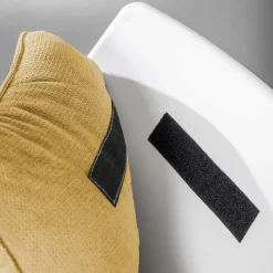 Wohnen Designsessel in Gelb und Weiß - Navarra (2er Set)