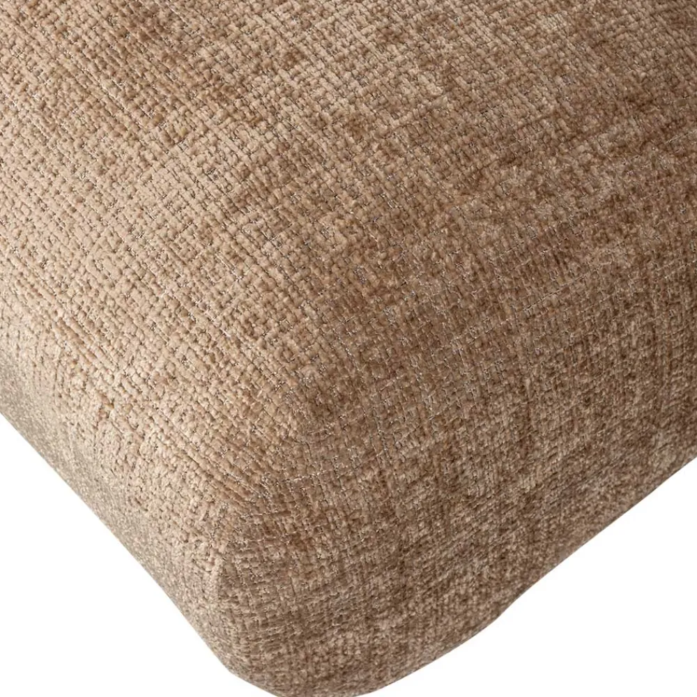 Wohnen Braune Möbel|Sessel & Hocker*Designsessel in Hellbraun Chenille - Glacita