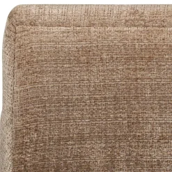 Wohnen Braune Möbel|Sessel & Hocker*Designsessel in Hellbraun Chenille - Glacita