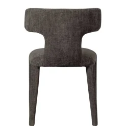 Wohnen Designstühle in Dunkelbraun Stoff - Mestecan (2er Set)