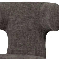 Wohnen Designstühle in Dunkelbraun Stoff - Mestecan (2er Set)