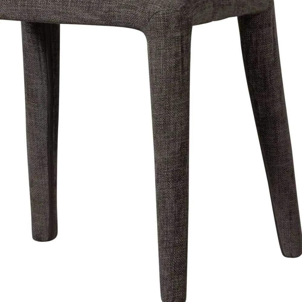 Wohnen Designstühle in Dunkelbraun Stoff - Mestecan (2er Set)