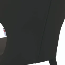 Wohnen Designermöbel*Designstühle in Schwarz Anthrazit - Chagunas (2er Set)