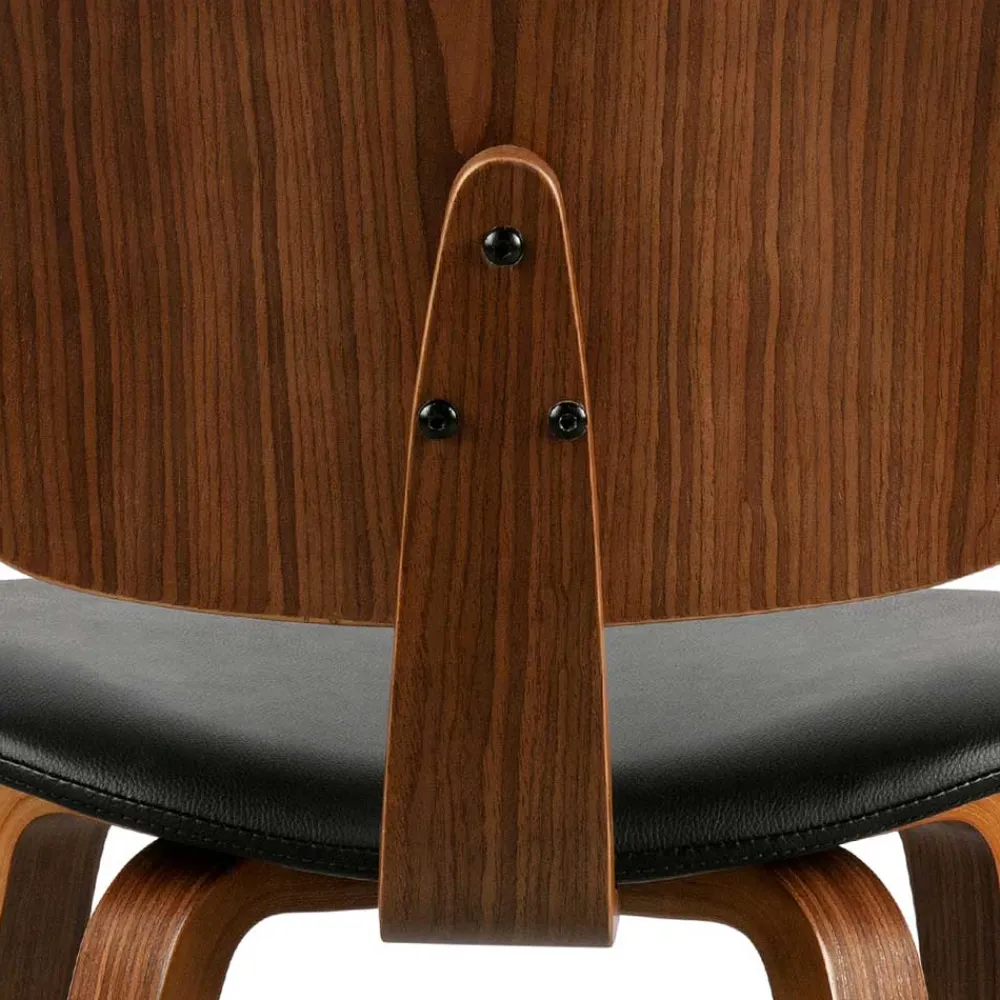 Wohnen Designstuhl aus Kunstleder & Schichtholz - Riostar