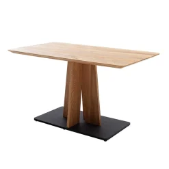 Wohnen Design-Säulentisch mit Schweizer Kante - Vasilicata