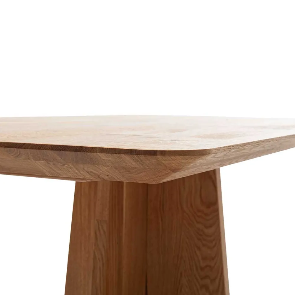 Wohnen Design-Säulentisch mit Schweizer Kante - Vasilicata