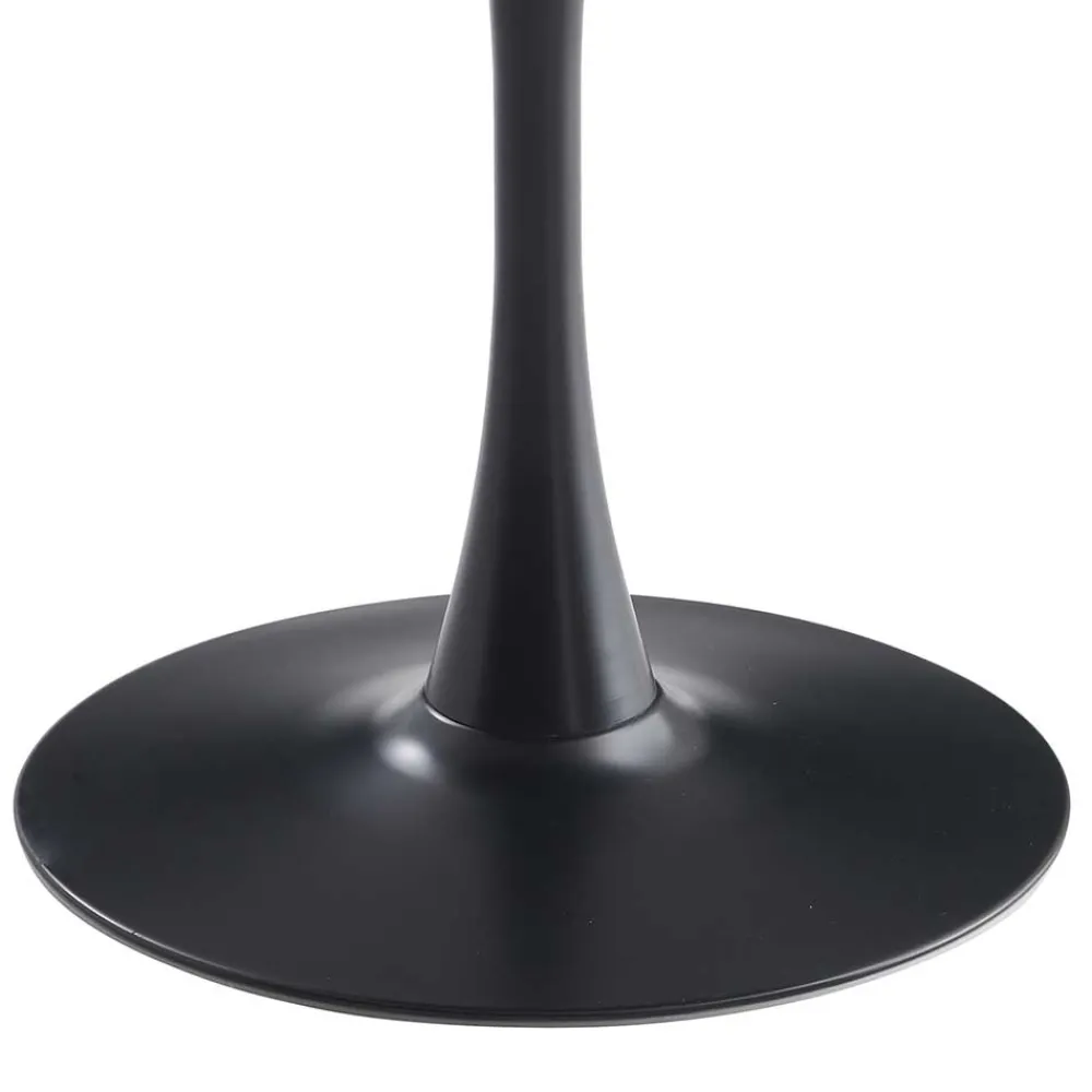 Wohnen Designtisch aus Sinterstein mit Trompetenfuß - Memphis