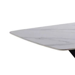 Wohnen Designtisch aus Sinterstein Marmor Weiß - Jonathan