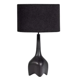 Wohnen Lampen & Leuchten*Design-Tischleuchte in Schwarz - Parinola