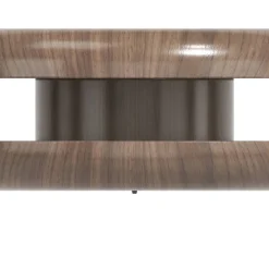 Wohnen Design-Wohnzimmertisch mit drehbarer Platte - Loisango