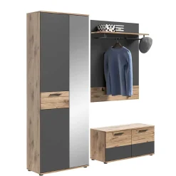 Wohnen Diele Komplett*Dielen Einrichtung Möbel Kombination - Catamaron (dreiteilig)