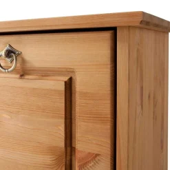 Wohnen Dielenbank mit Schuhklappe aus Massivholz - Edranov