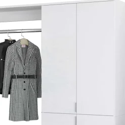 Wohnen Dieleneinrichtung Möbel Block in Weiß HG - Ejulia (dreiteilig)