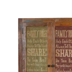 Wohnen Dielenkleiderschrank Creek in Bunt