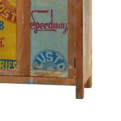 Wohnen Dielenkleiderschrank Creek in Bunt